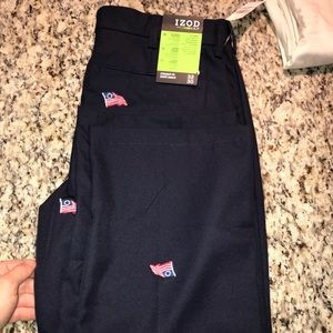New izod golf pants